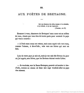 Aux poètes de Bretagne 1